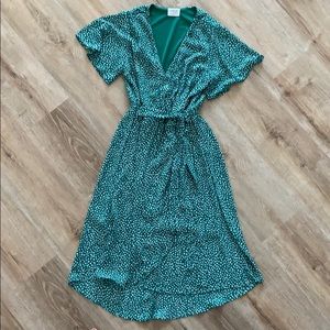 Faux Wrap Dress NWOT